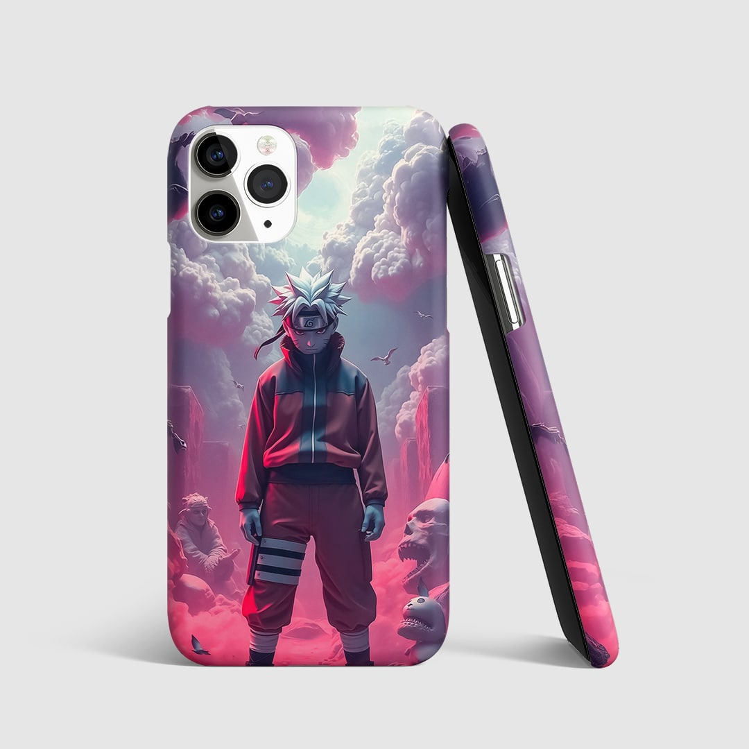 Naruto Scene Phone Cover front view with iconic anime scene artwork.