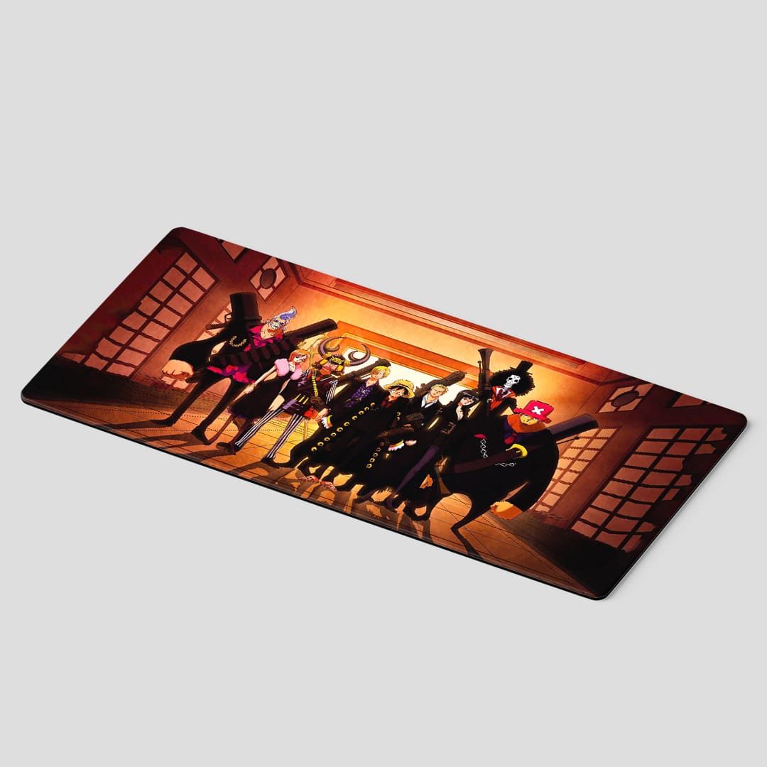 Straw Hat Pirates One Piece anime desk mat