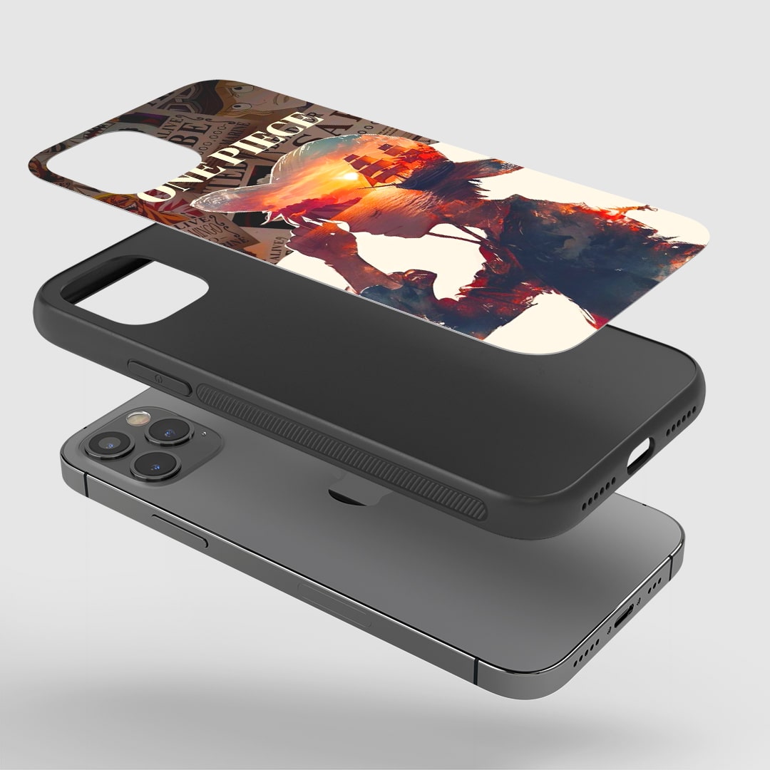 One Piece anime collage phone case design