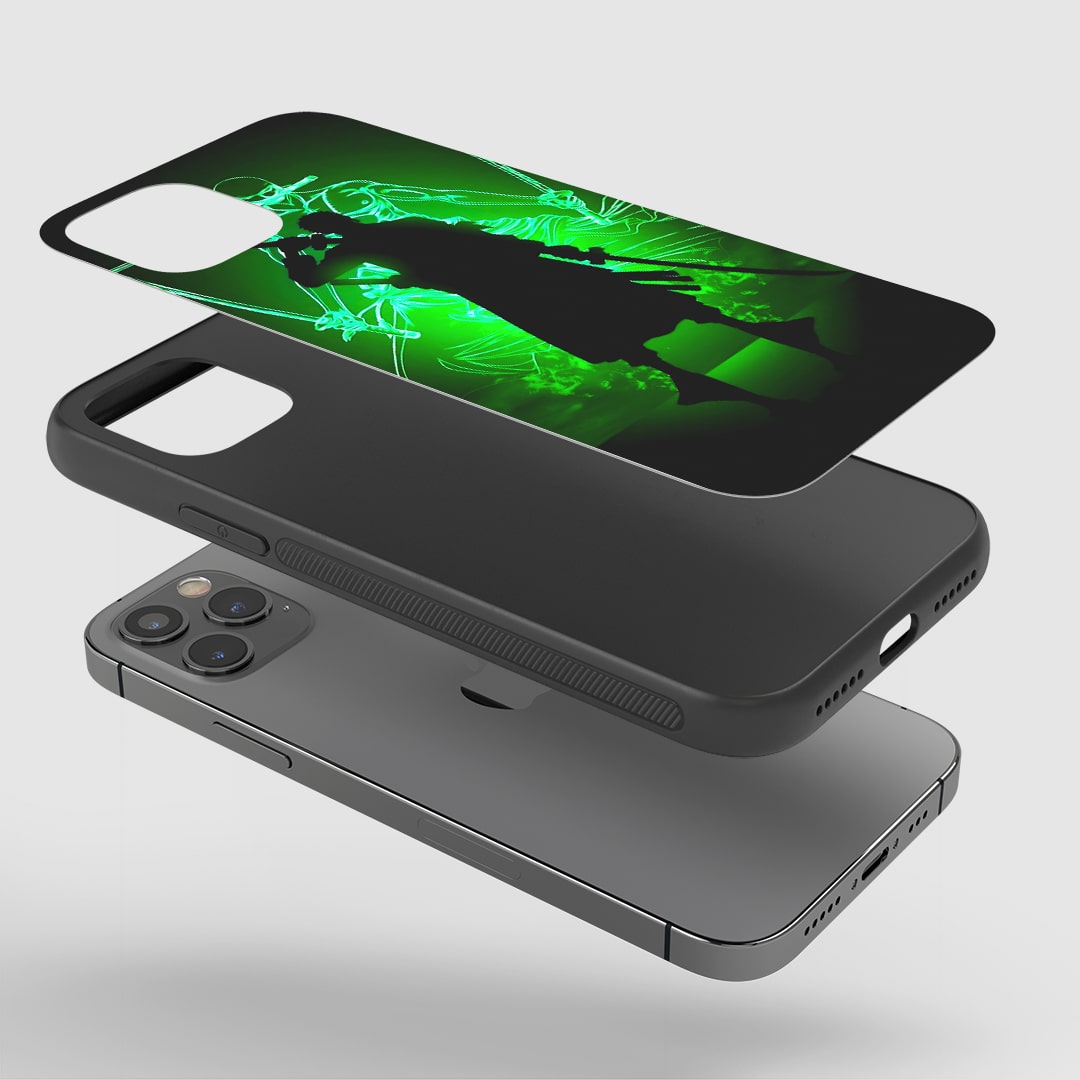 Durable Zoro neon silicone armored case