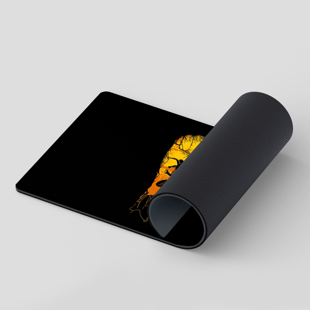 Saitama Silhouette Desk Mat