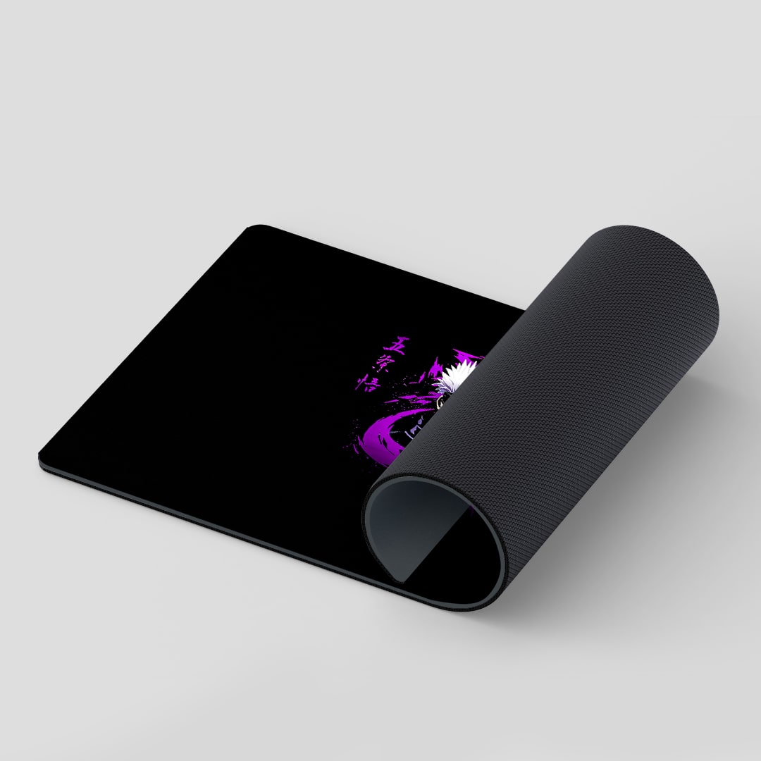 Smooth Satoru Gojo Minimal themed desk mat
