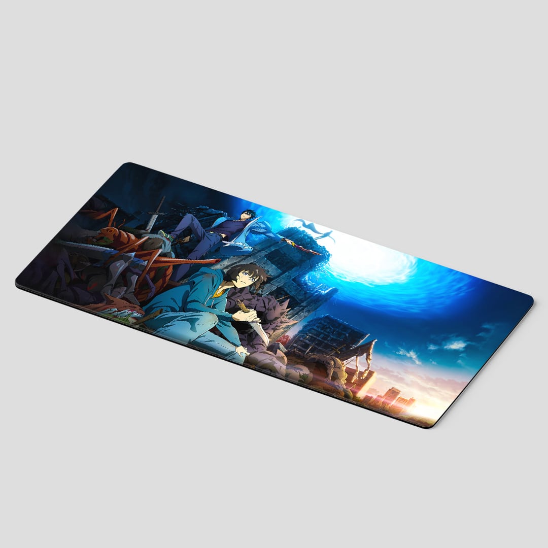 Sung Jin-Woo Solo Leveling desk mat for fans