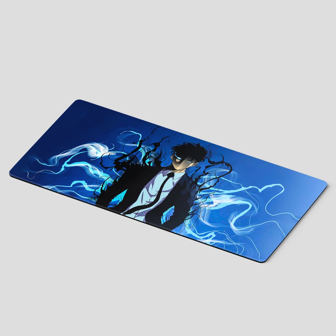 Solo Leveling Sung Il-Hwan action design desk mat