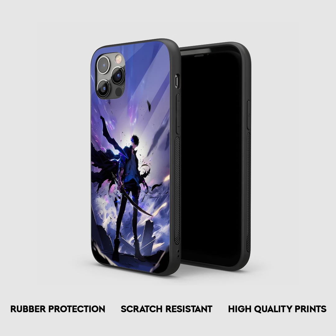 Side view of Action Silicone Case with snug fit and shadow effects.