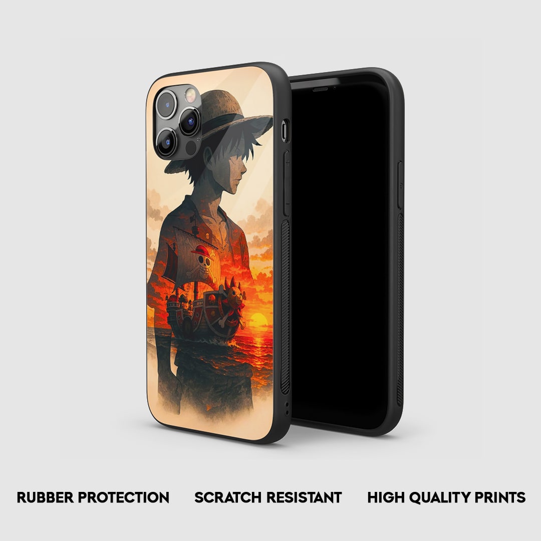 Durable silicone armored Thousand Sunny case