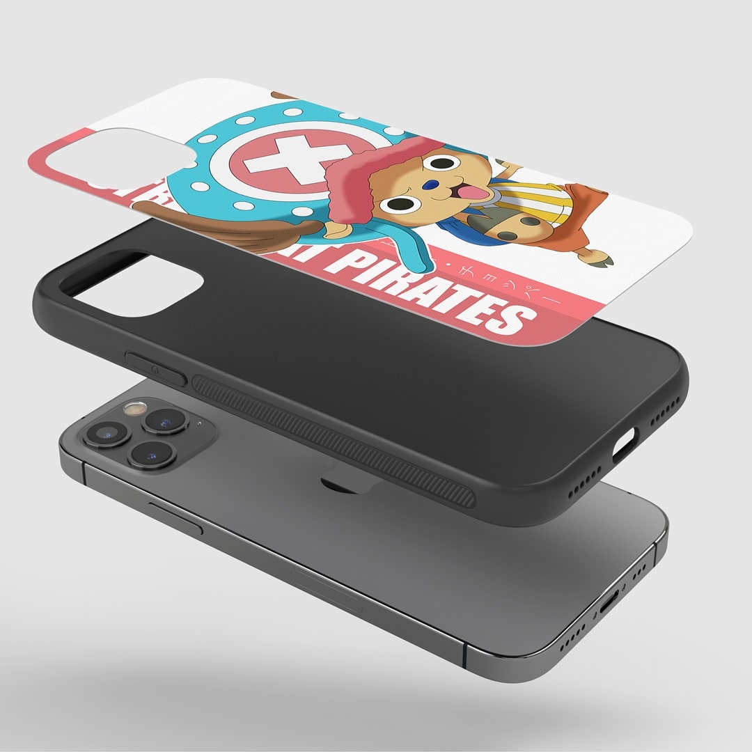 Tony Graphic Phone Case installed on a smartphone, showing easy access to all ports and buttons.