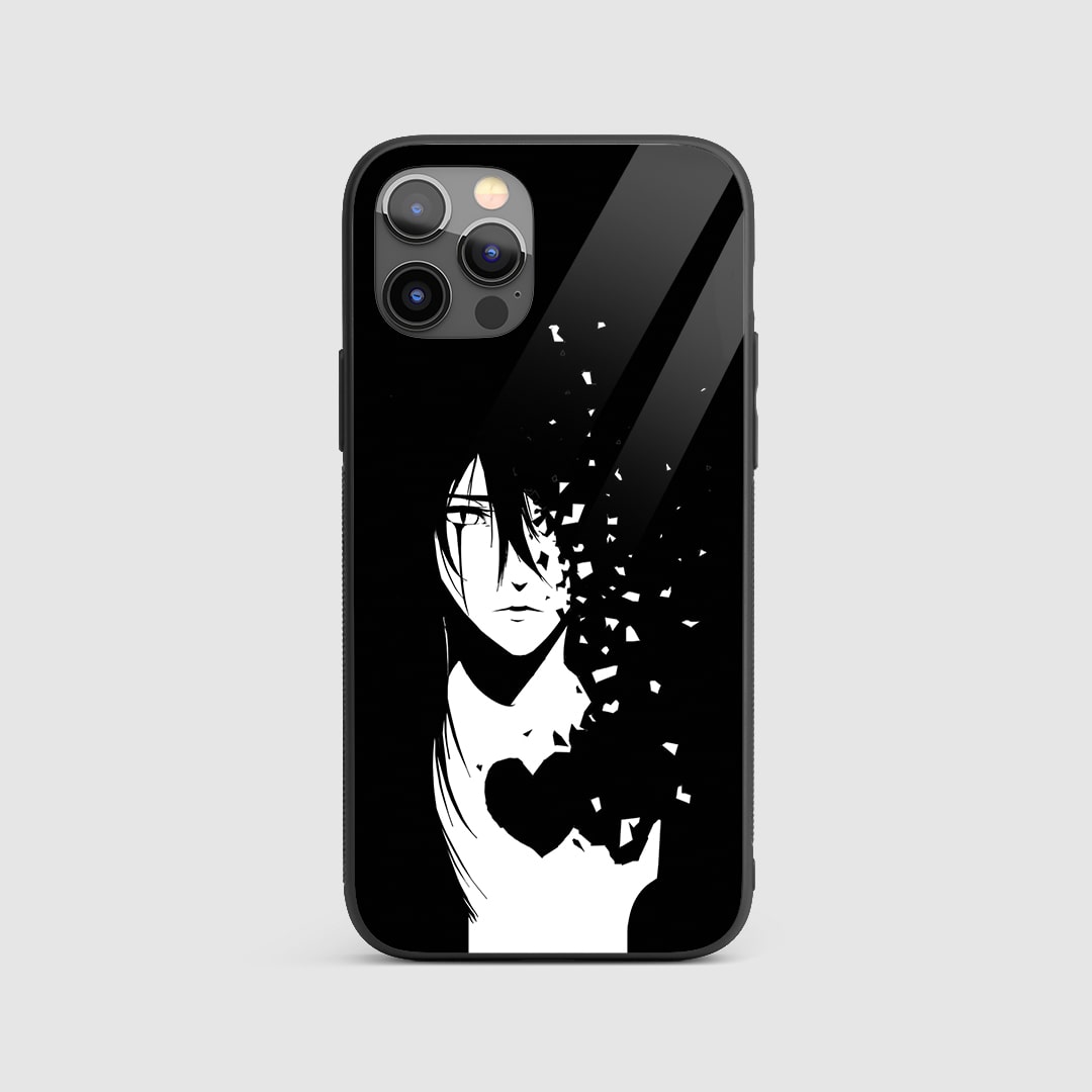 Ulquiorra Phone Silicone Armored Phone Case featuring striking artwork of Ulquiorra.