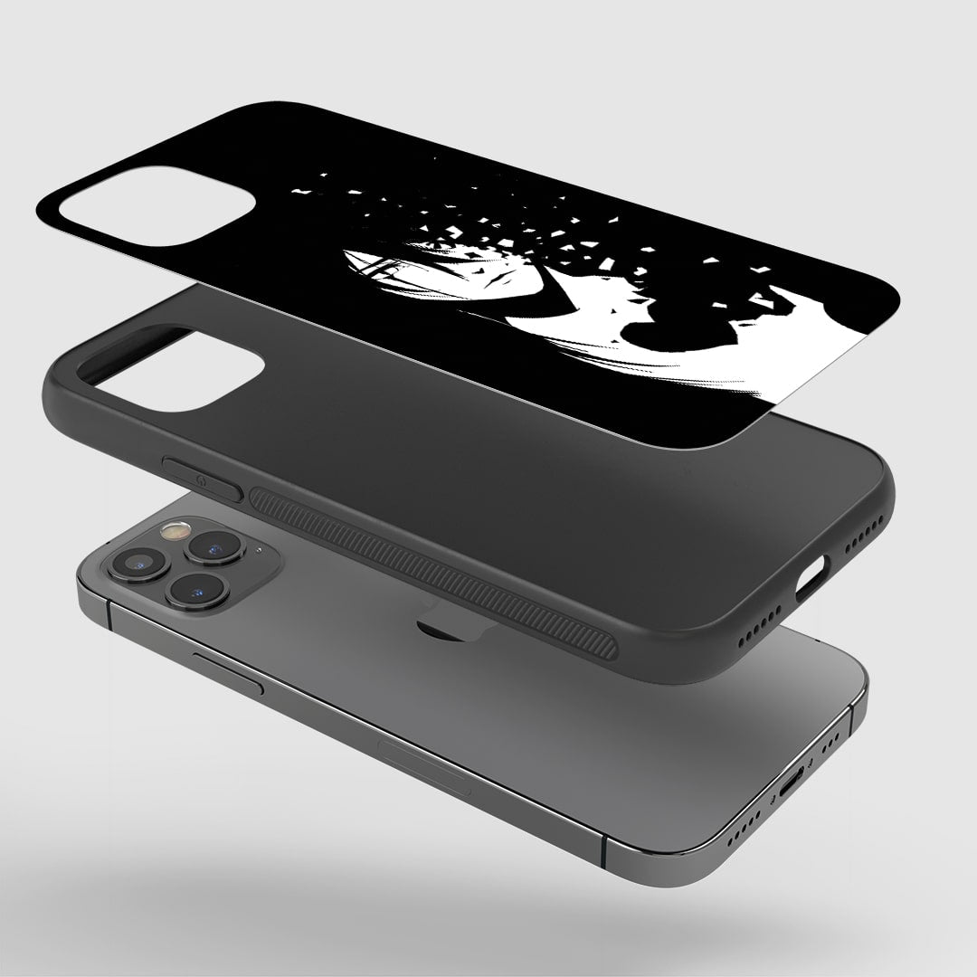 Ulquiorra Phone Case installed on a smartphone, offering robust protection and an iconic design.