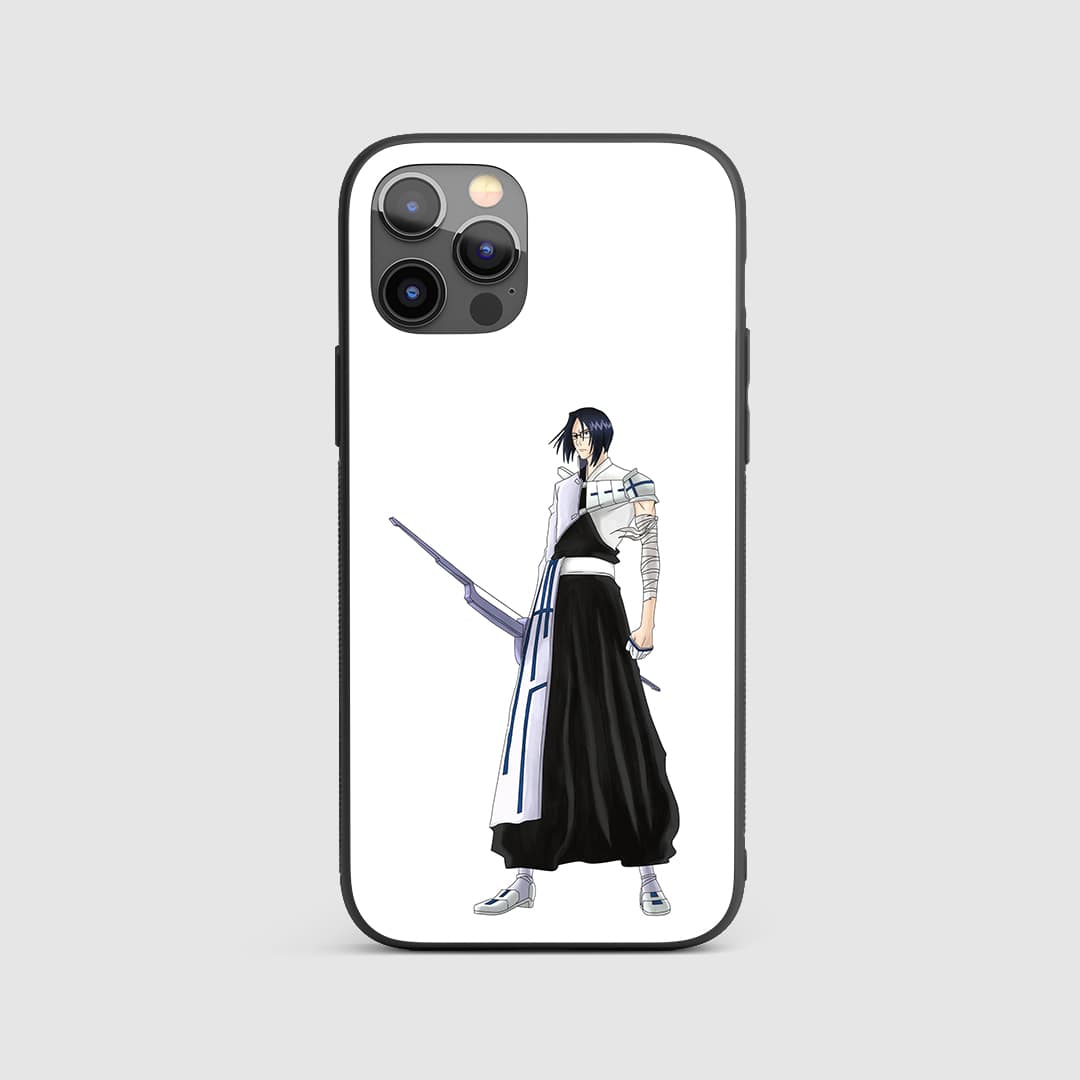 Uryu Ishida Silicone Armored Phone Case featuring striking artwork of Uryu Ishida.