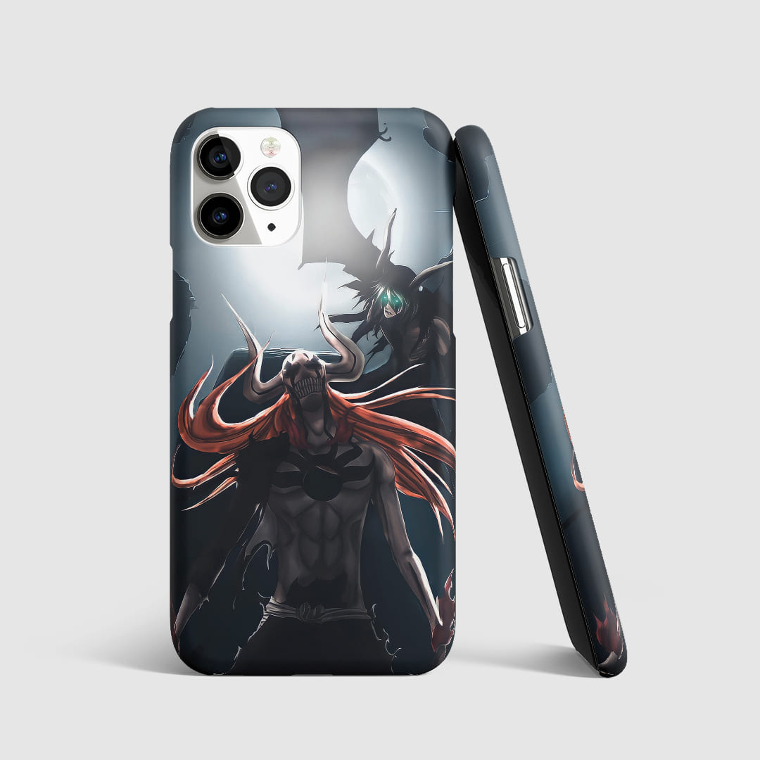 Striking artwork of Vasto Lorde from "Bleach" on phone cover.