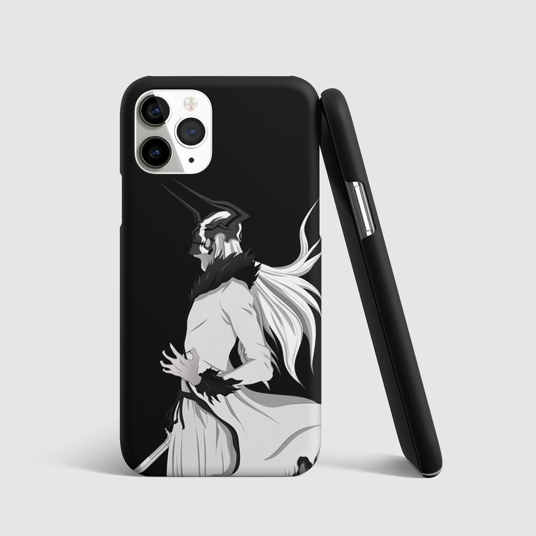 Striking artwork of Vasto Lorde from "Bleach" on phone cover.