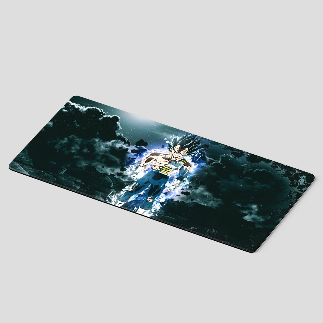Vegeta Power Desk Mat with bold anime design