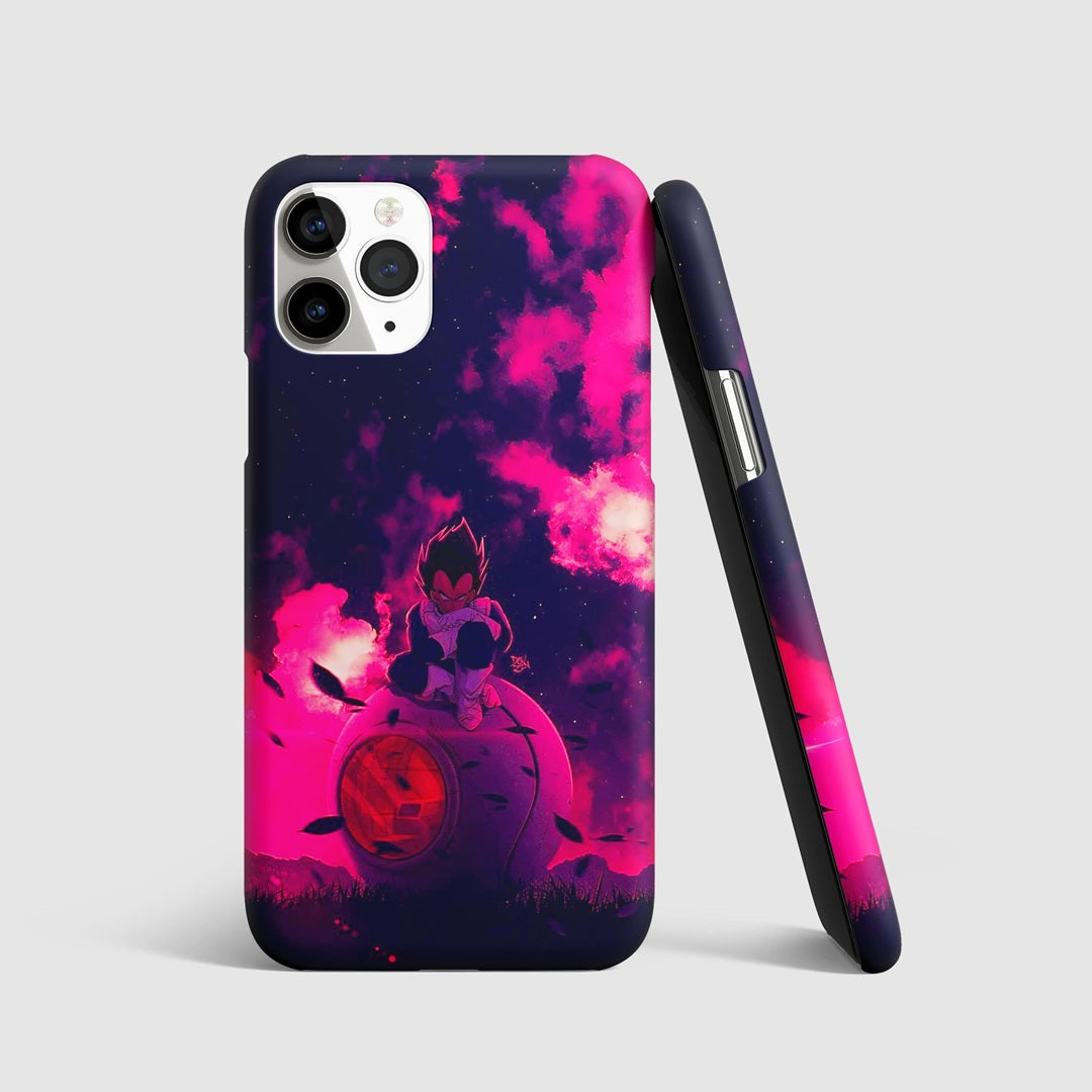 Vegeta Capsule Phone Cover Dragon Ball design