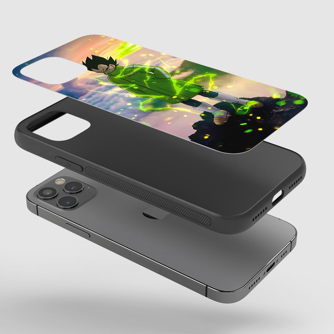 Durable Vegeta Green Saiyan silicone armored case