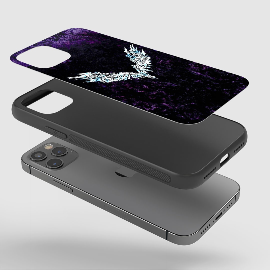 Back design of Devil May Cry Vergil Icy Mirror case