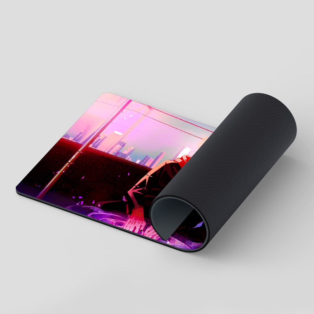 Smooth Yuji Itadori themed desk mat