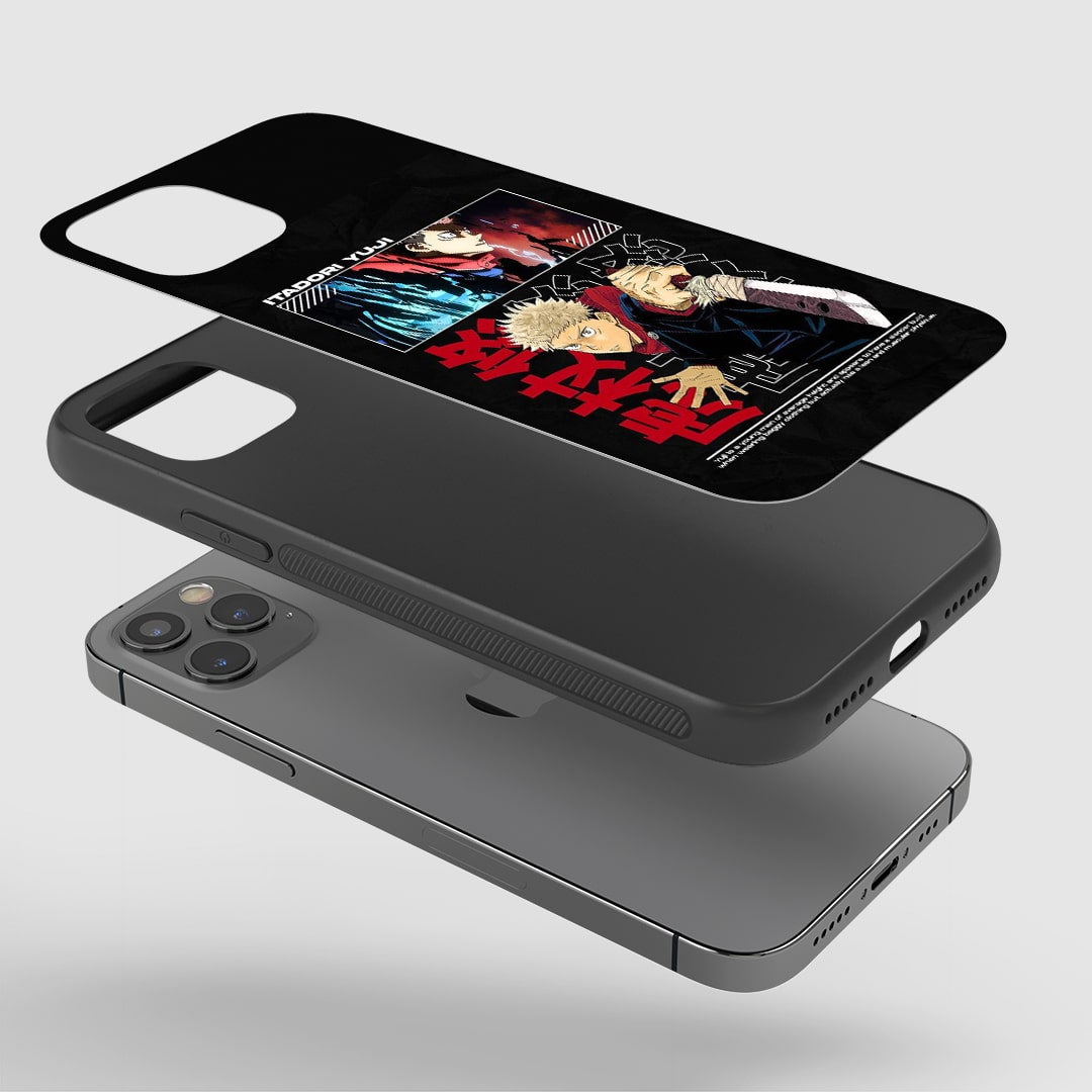 Yuji Divergent Fist Phone Case installed on a smartphone, ensuring optimal functionality of all buttons and ports.