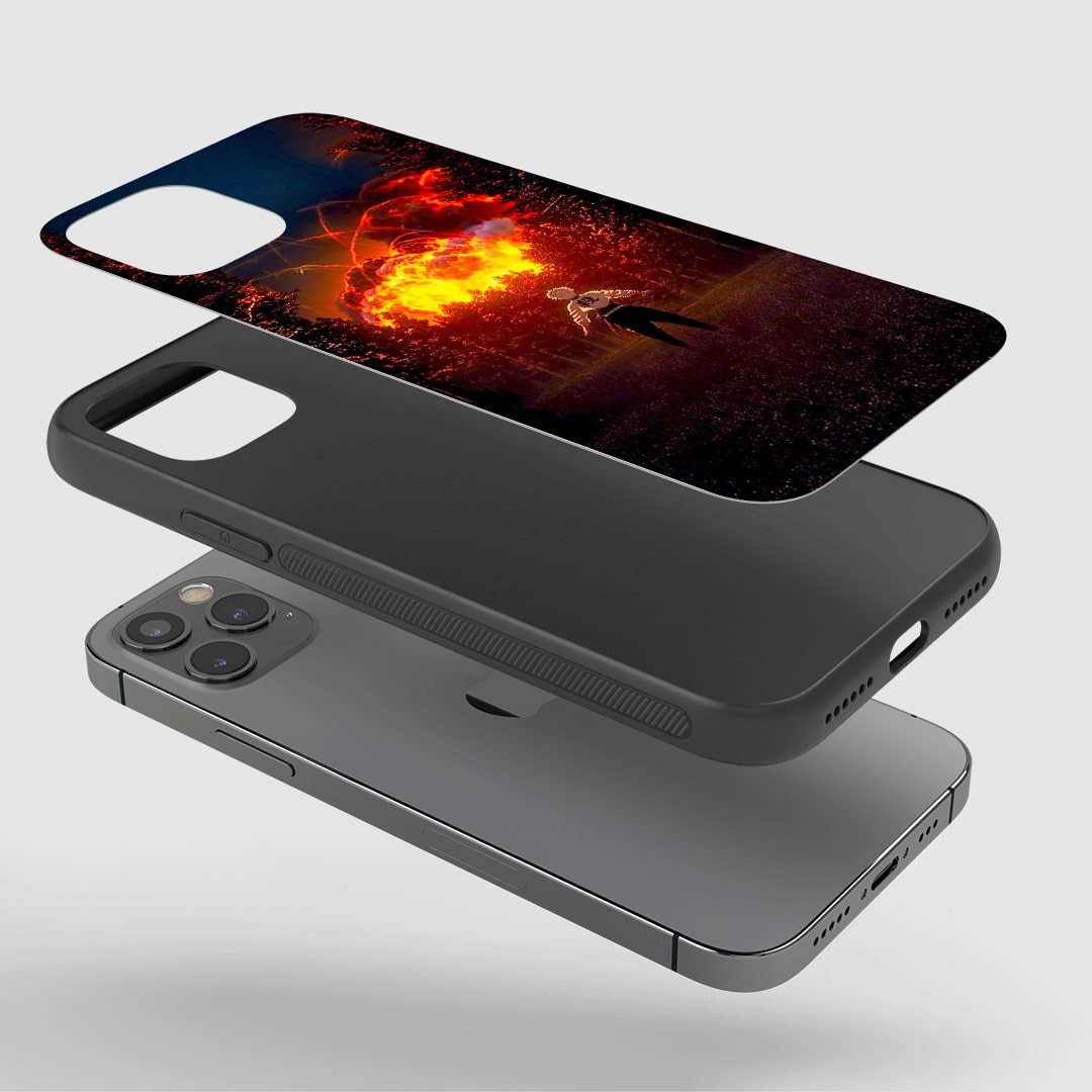 Close-up of durable Zenitsu Blast silicone cover