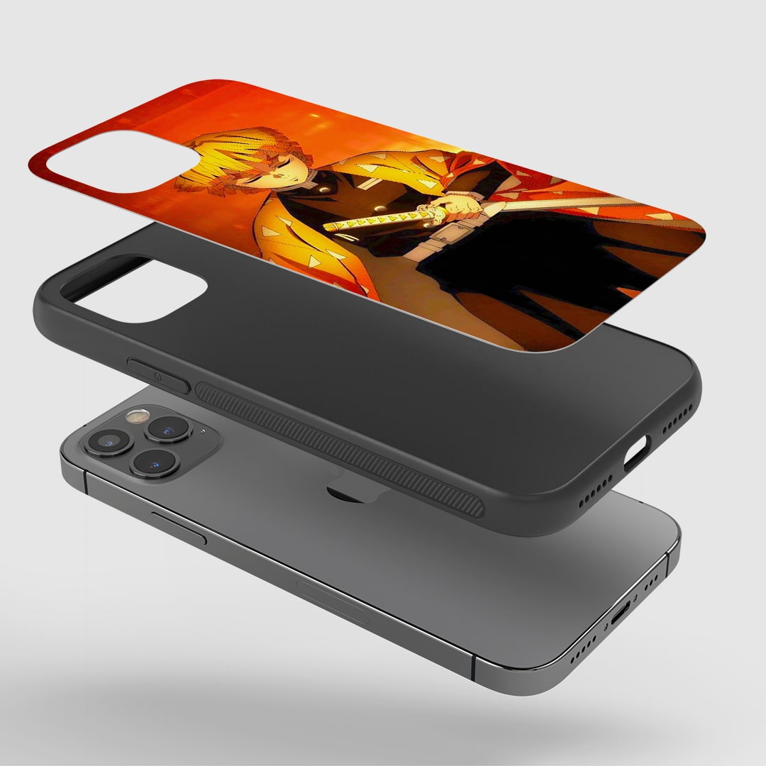 Demon Slayer Zenitsu Sword anime phone case