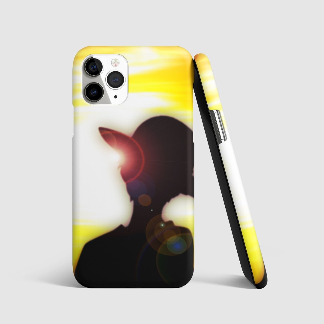 Monkey D Luffy Haki Phone Cover with 3D matte finish featuring Luffy using Haki.