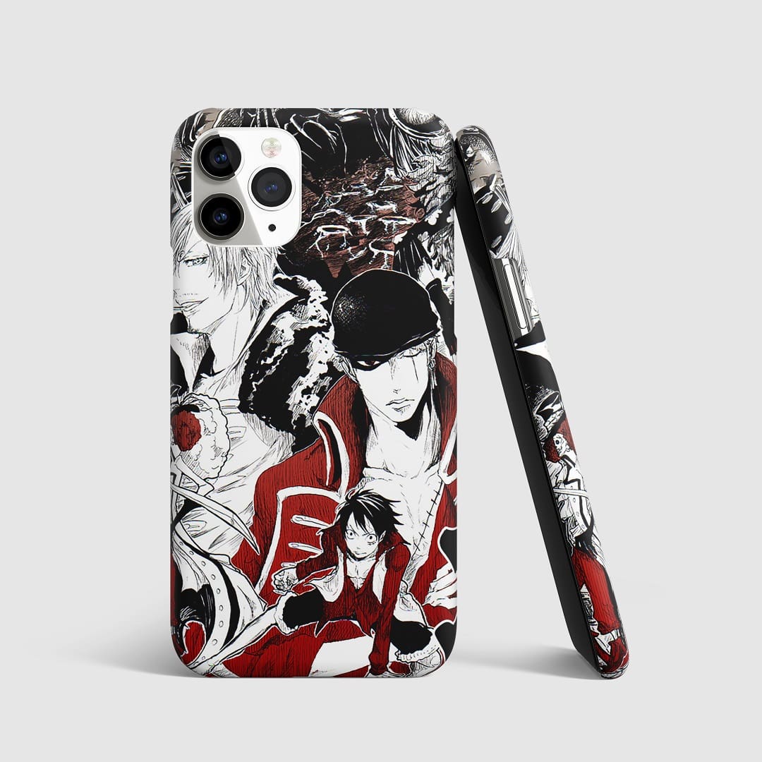 One Piece Art Phone Cover with 3D matte finish.
