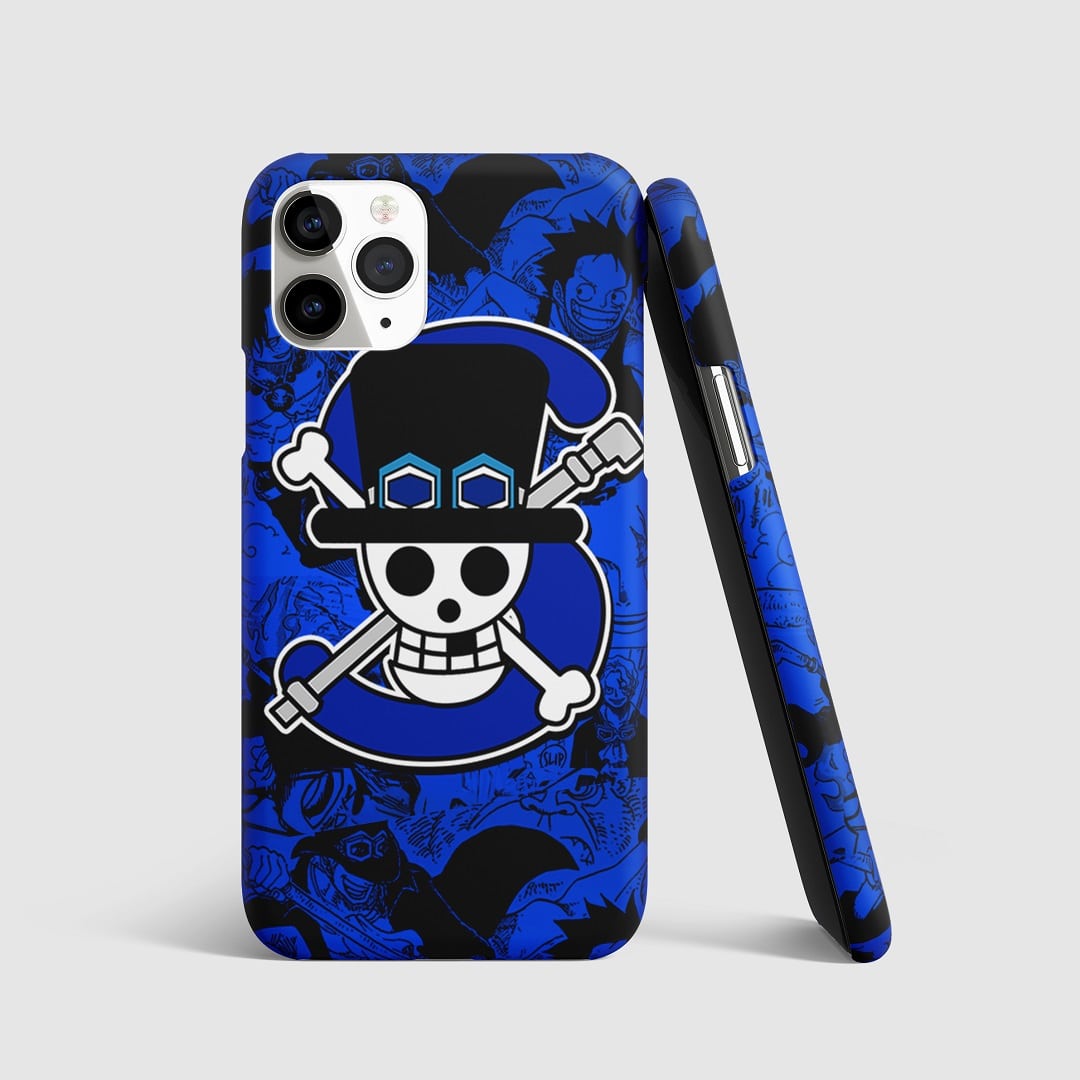 Sabo Symbol Design Phone Cover featuring One Piece Revolutionary emblem.