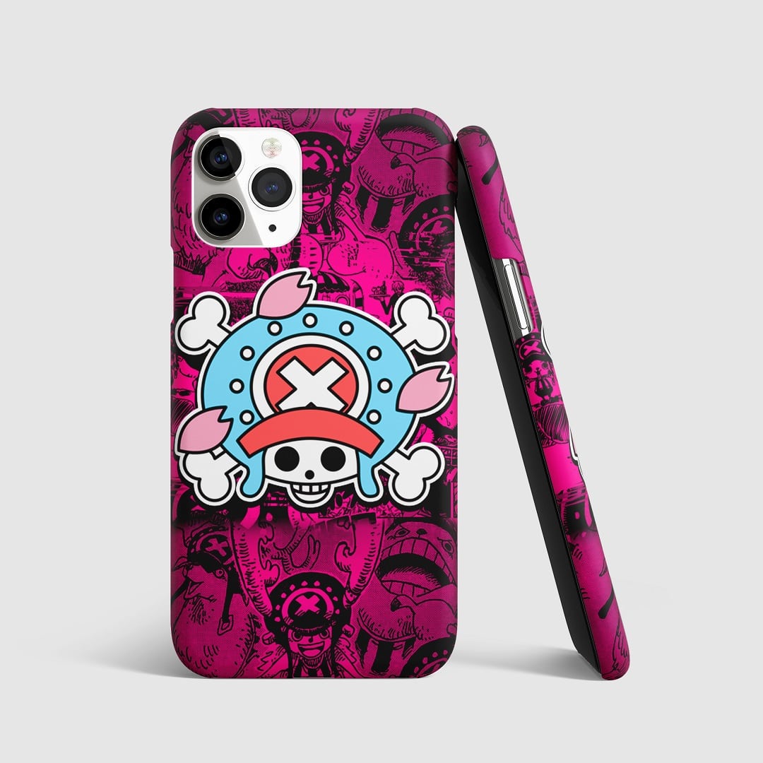 Tony Chopper Symbol Design Phone Cover featuring the iconic symbol of Tony Tony Chopper from One Piece.
