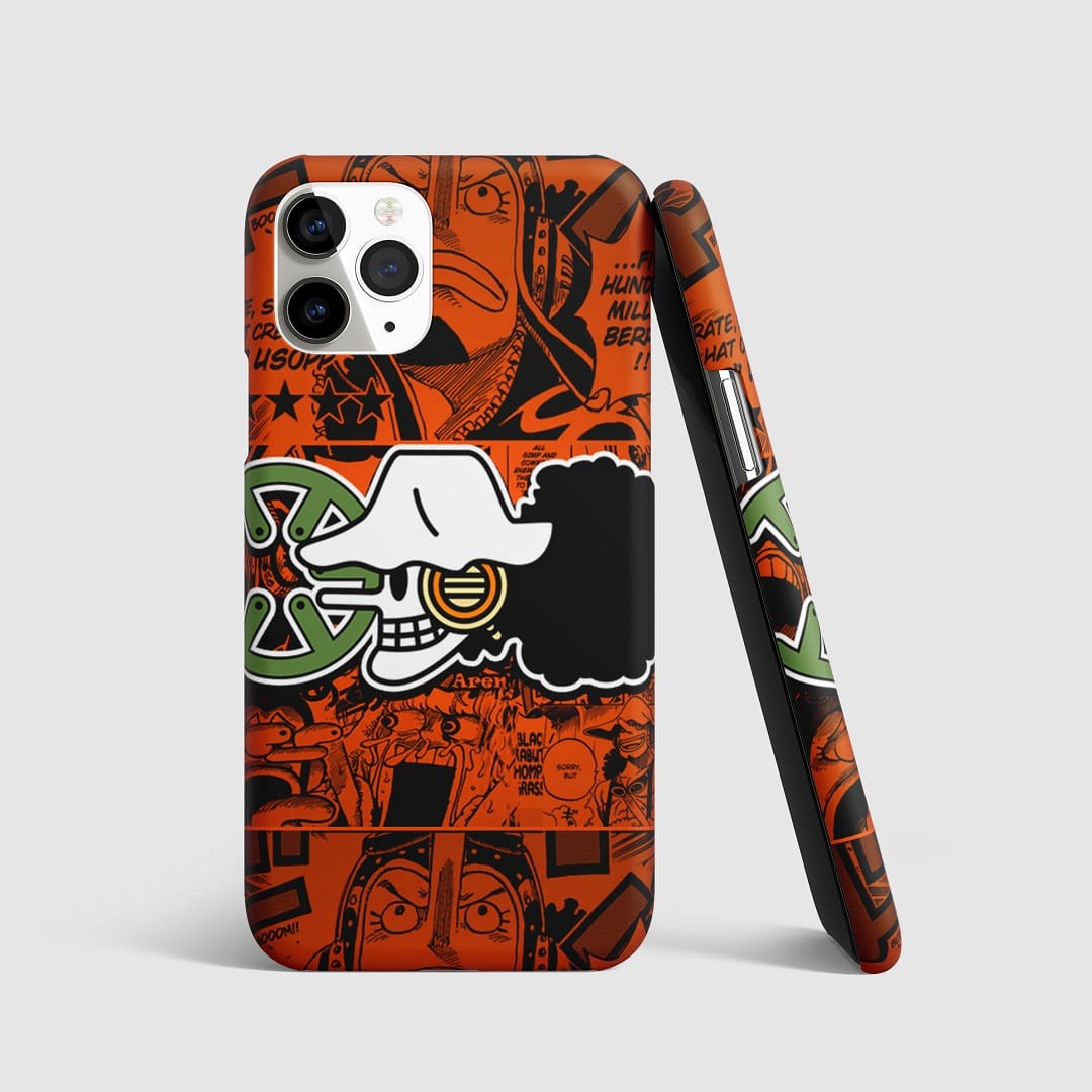 Usopp Symbol Design Phone Cover featuring a unique design inspired by One Piece.