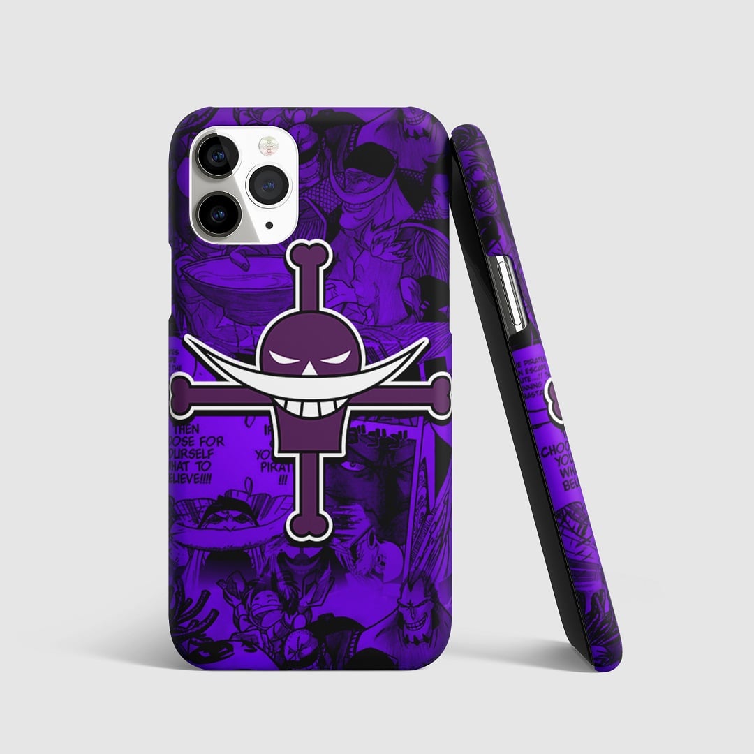 Iconic Whitebeard symbol on a stylish phone cover.