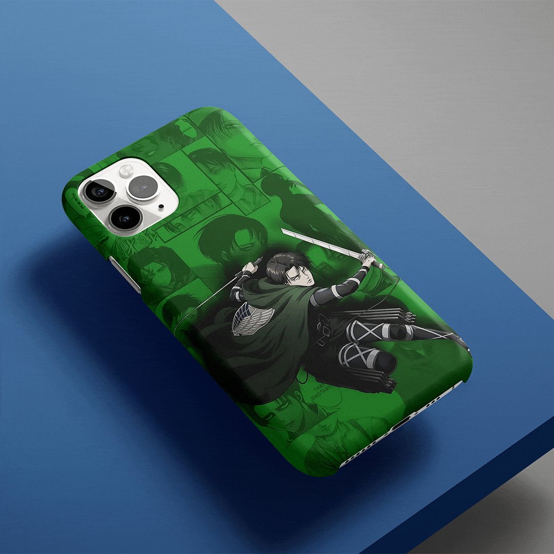 Attack on Titan Matte Phone Case Collection
