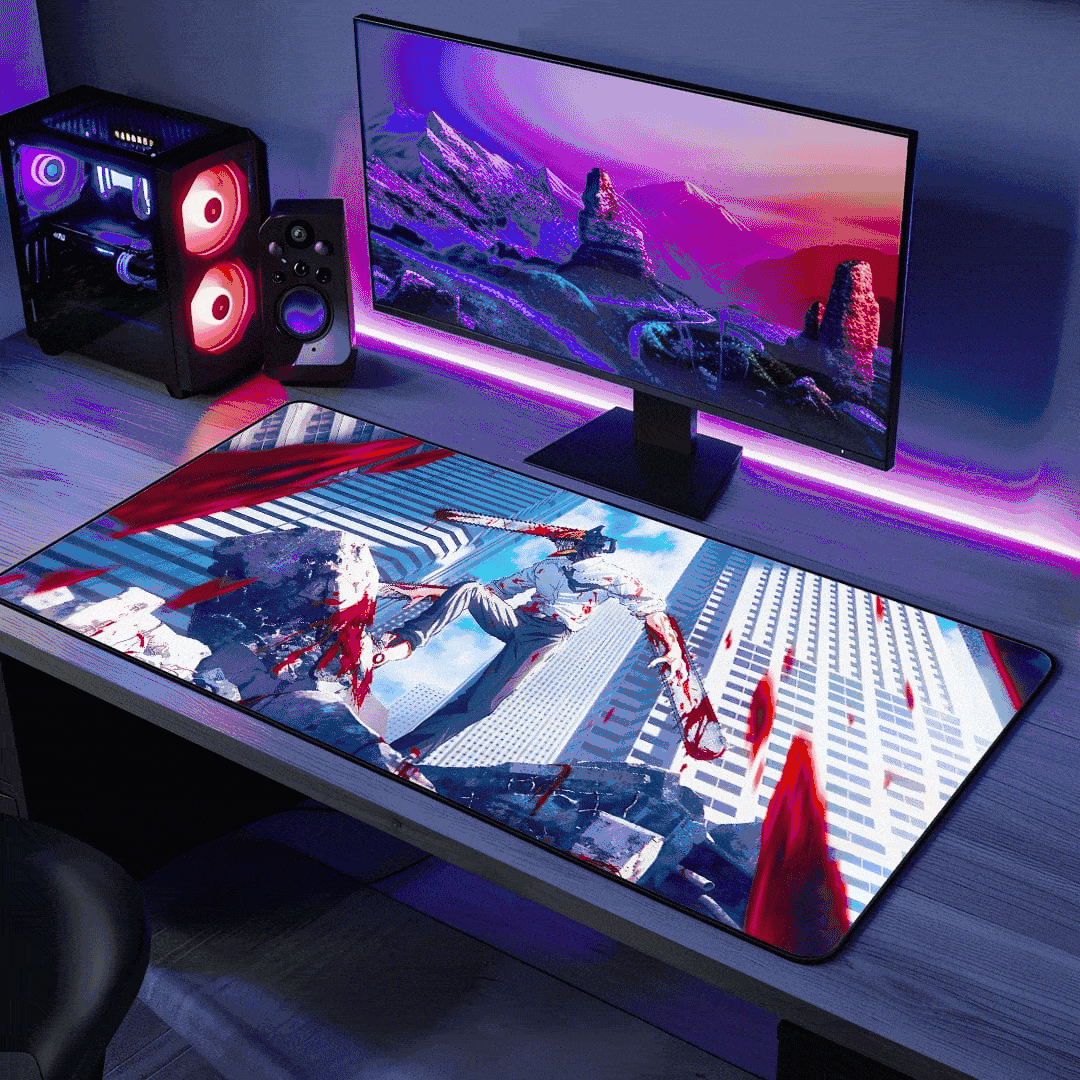 Chainsaw Man Desk Mats