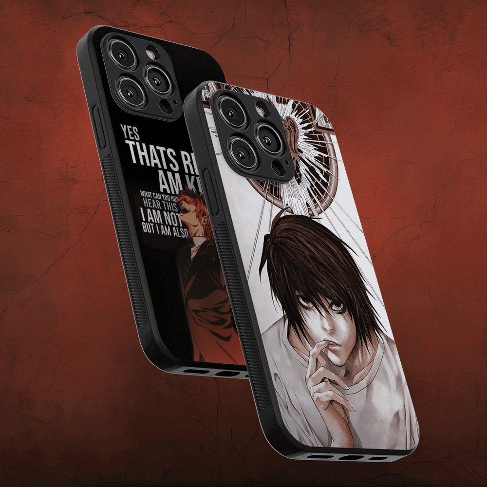Death Note Silicone Armored Phone Cases