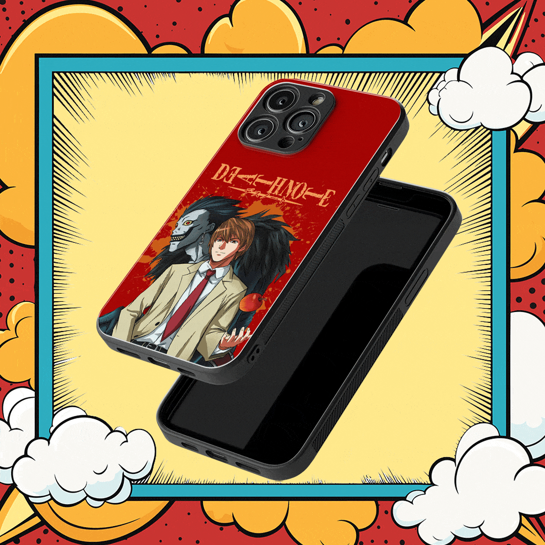 Death Note Glass Phone Cases