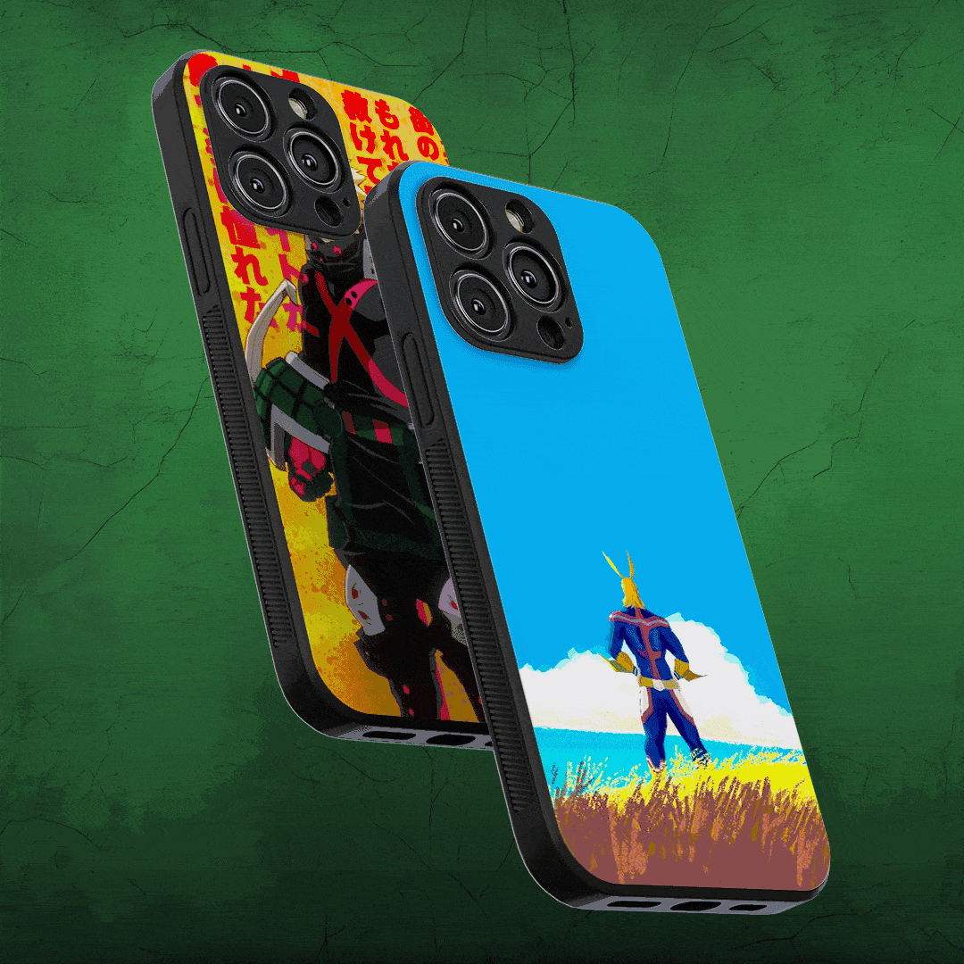 My Hero Acadamia Silicone Armored Phone Case Collection