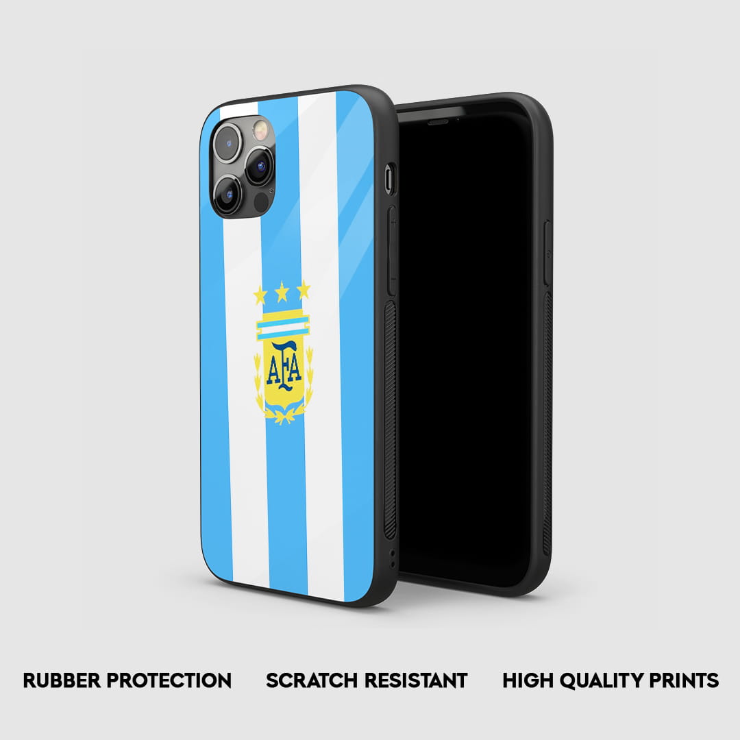 Argentina AFA crest 3 stars silicone phone case