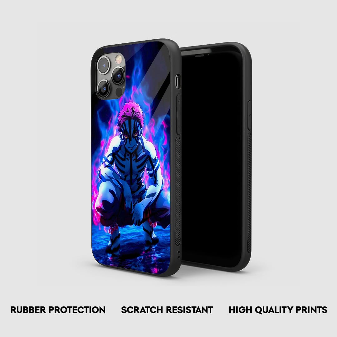 Demon Slayer Akaza Revenge Shockproof Protective Case