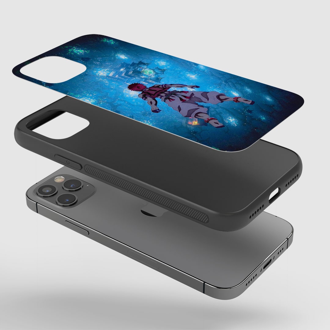 Demon Slayer Akaza phone case premium protection.