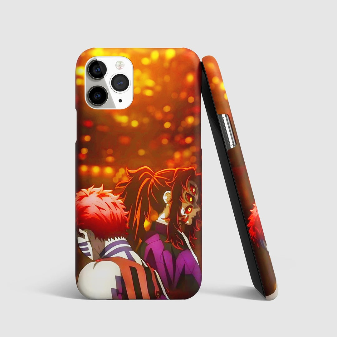 Akaza and Kokushibo Demon Slayer phone cover
