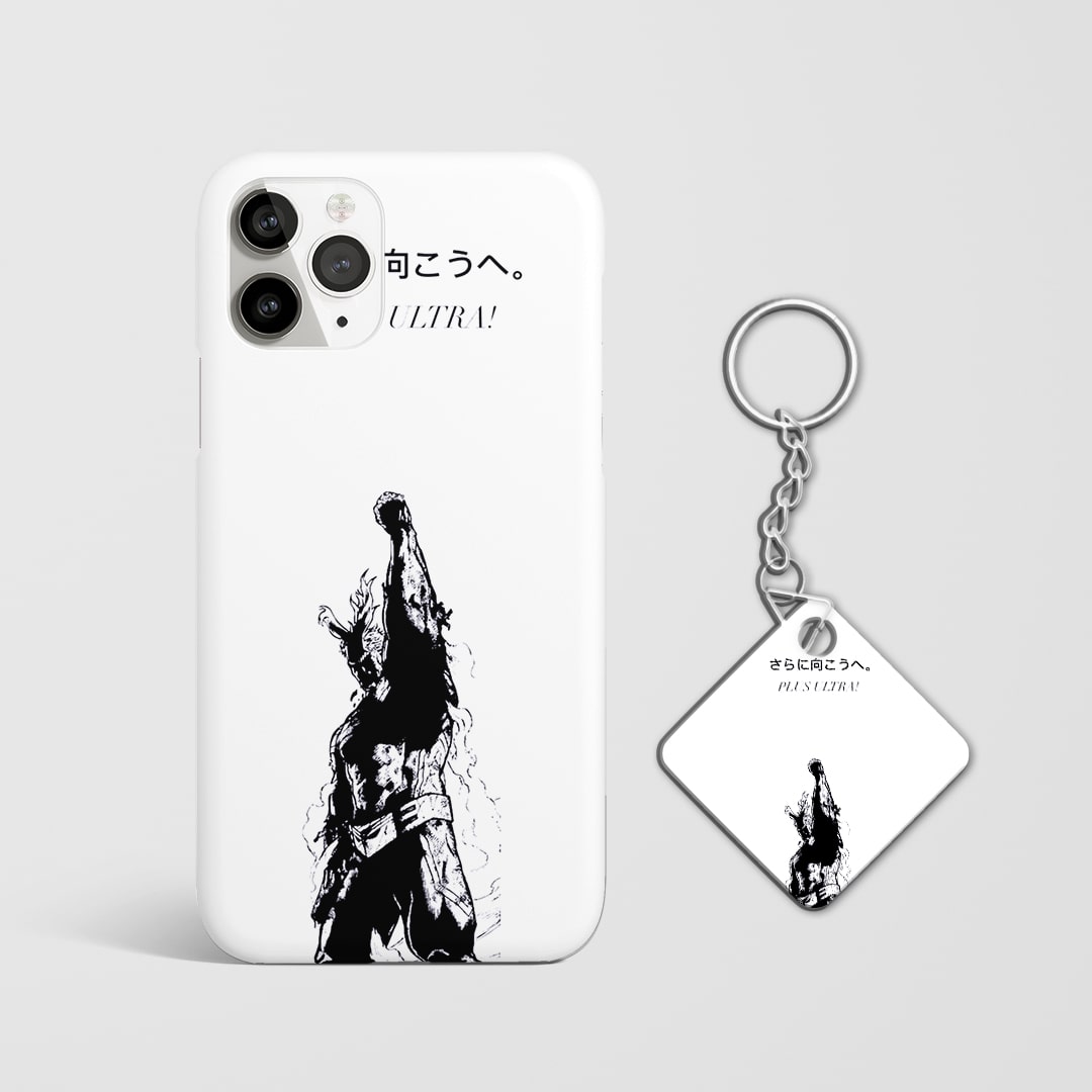 My Hero Academia Symbol of Peace phone cover with Keychain