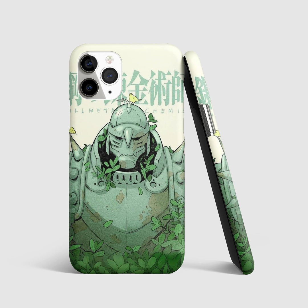 Alphonse green aesthetic anime phone cover