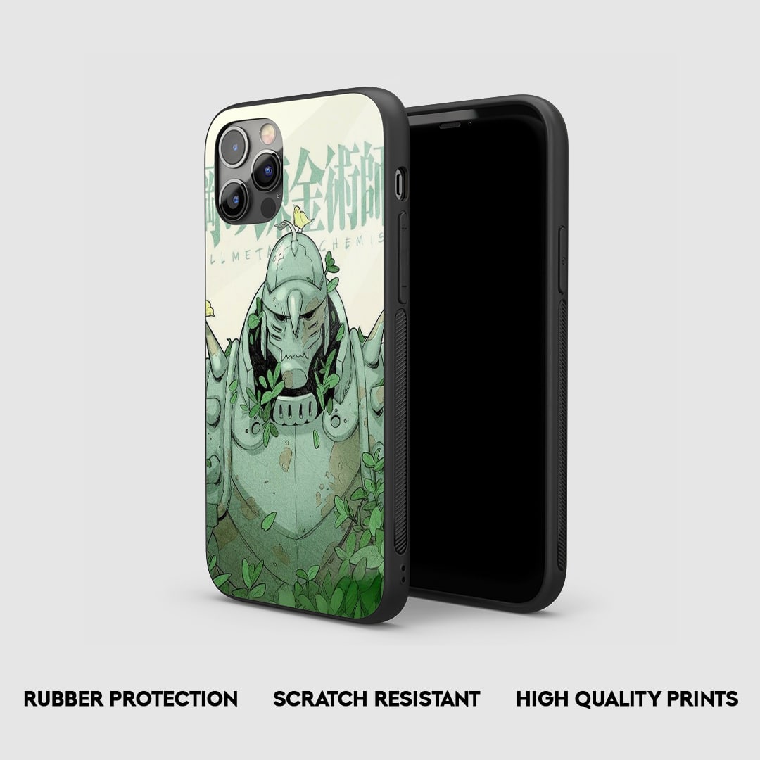 Fullmetal Alchemist Brotherhood green-themed cover