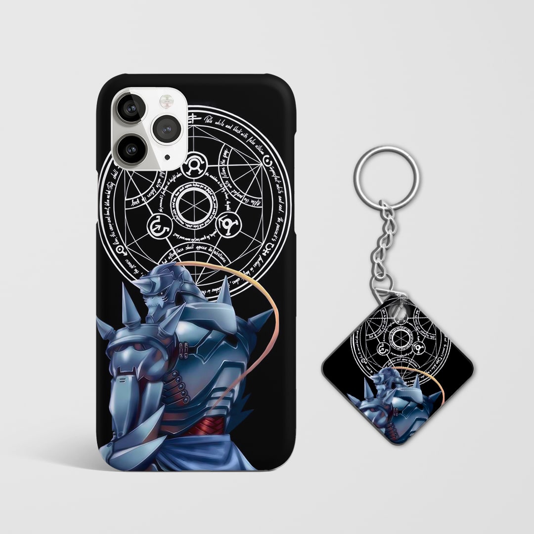 Fullmetal Alchemist Brotherhood alchemy symbol case with Keychain