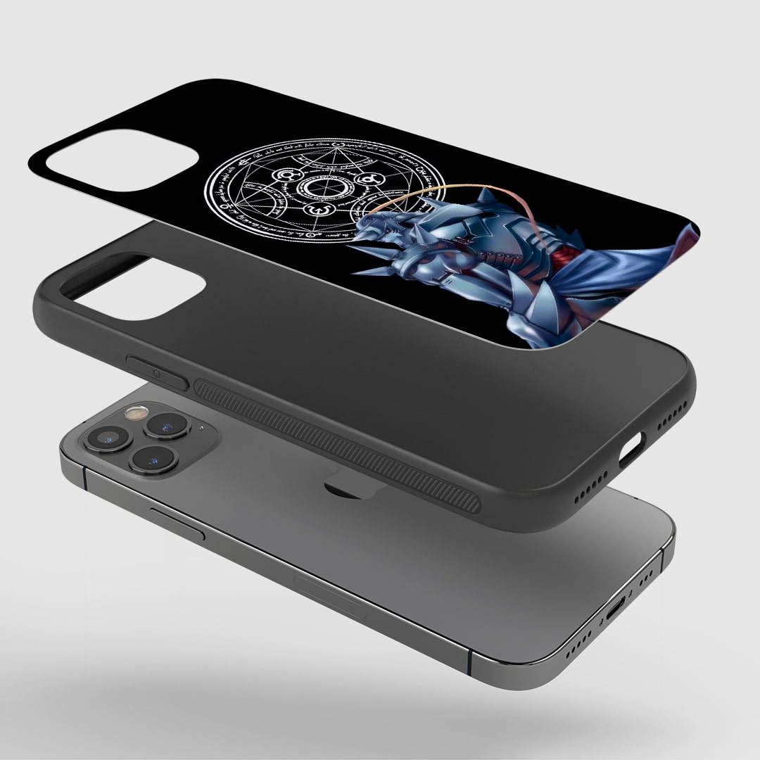 Shock-resistant silicone case with HD transmutation artwork