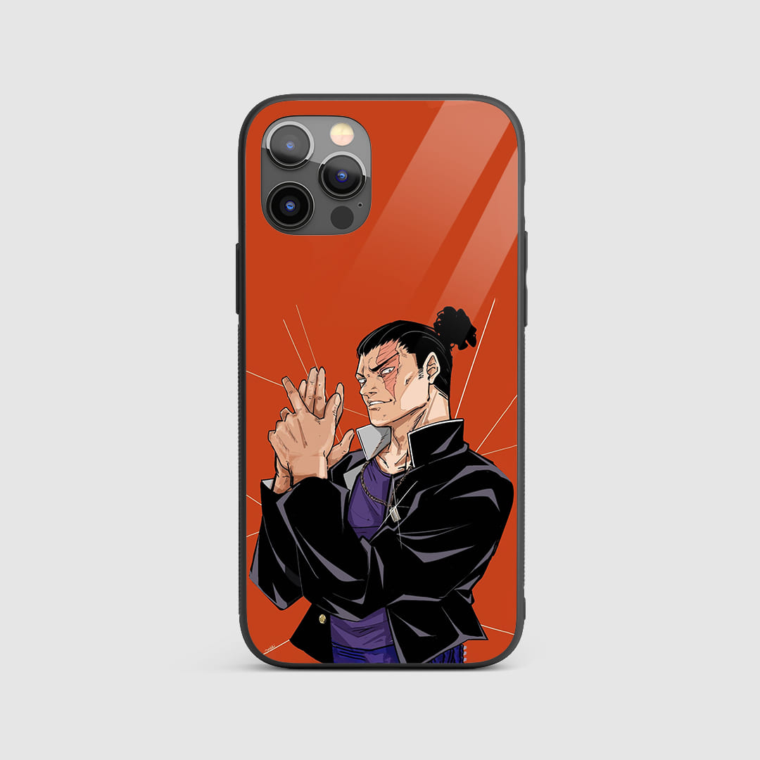 Aoi Todo Silicone Armored Phone Case featuring Todo in a powerful battle stance.