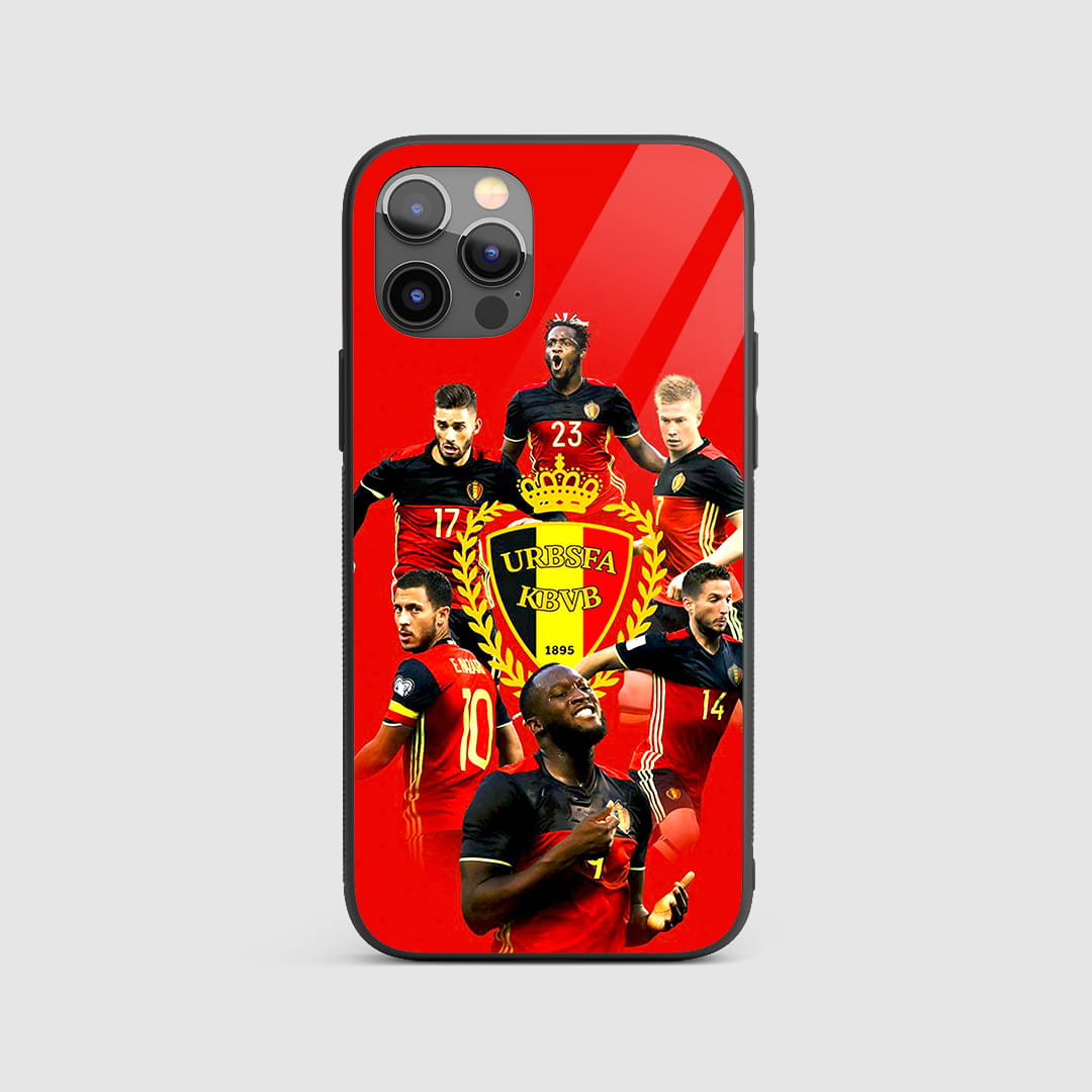 Belgium Golden Generation silicone armored phone case