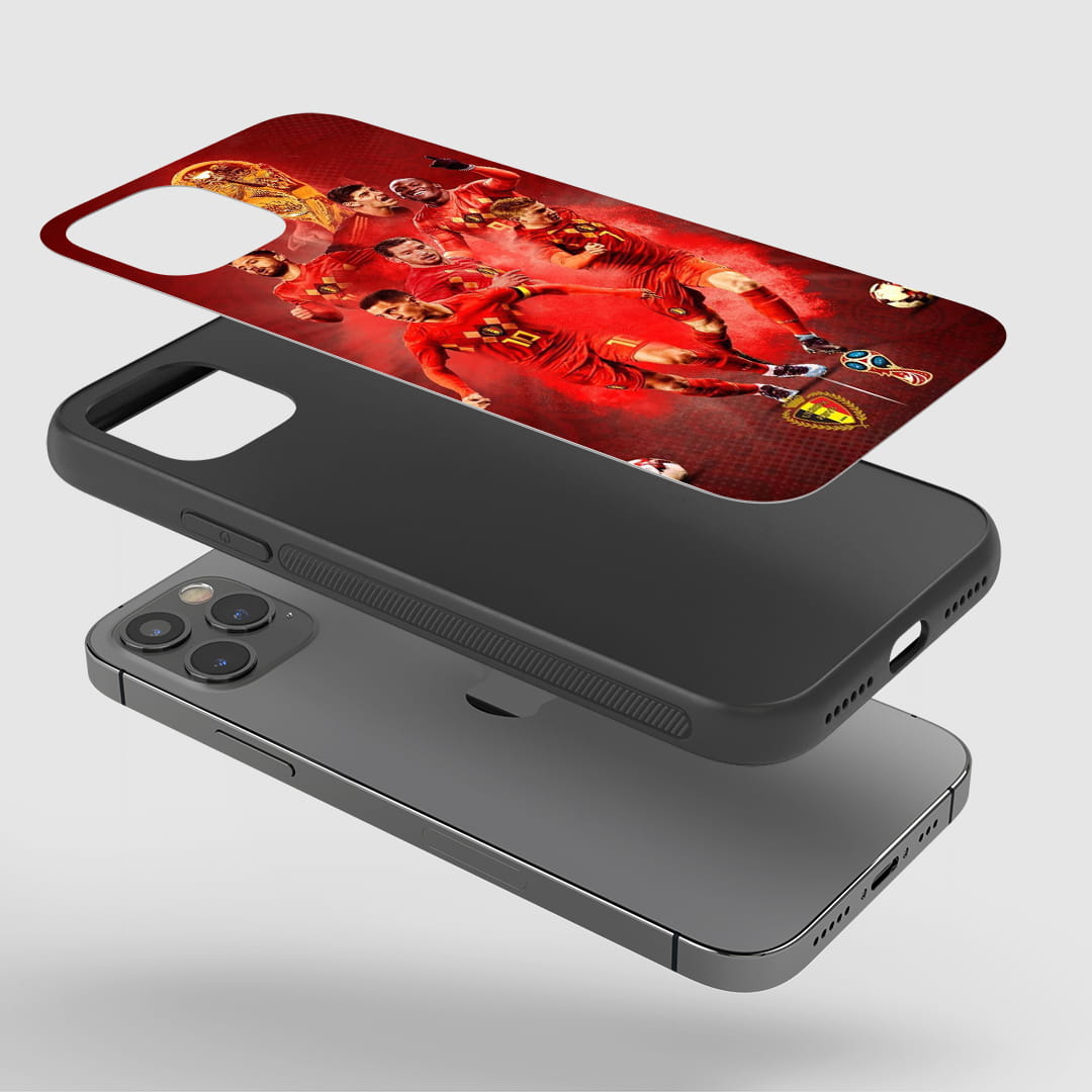 Shockproof Belgium Squad mobile phone case
