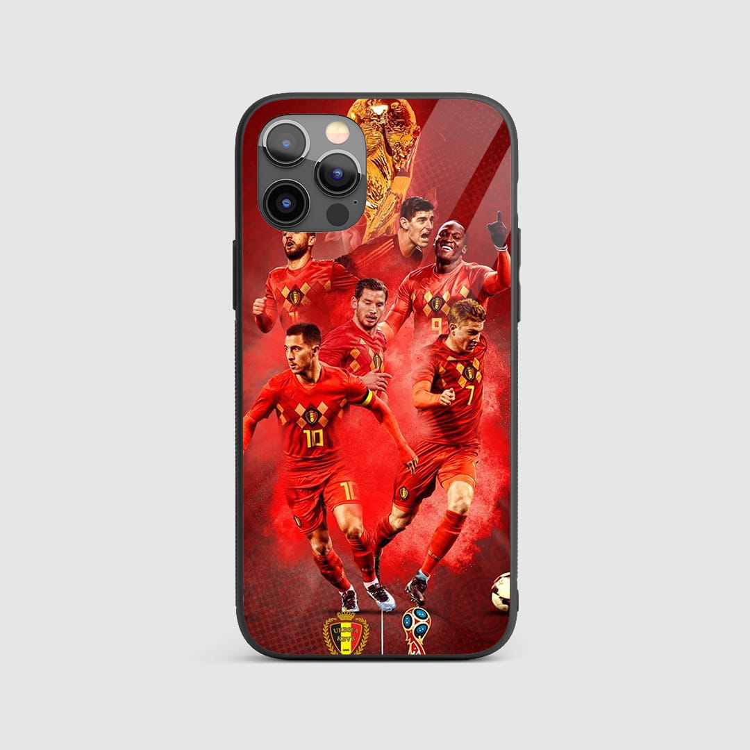 Belgium Squad silicone armored phone case