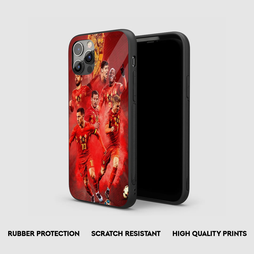 Belgium football squad silicone phone case