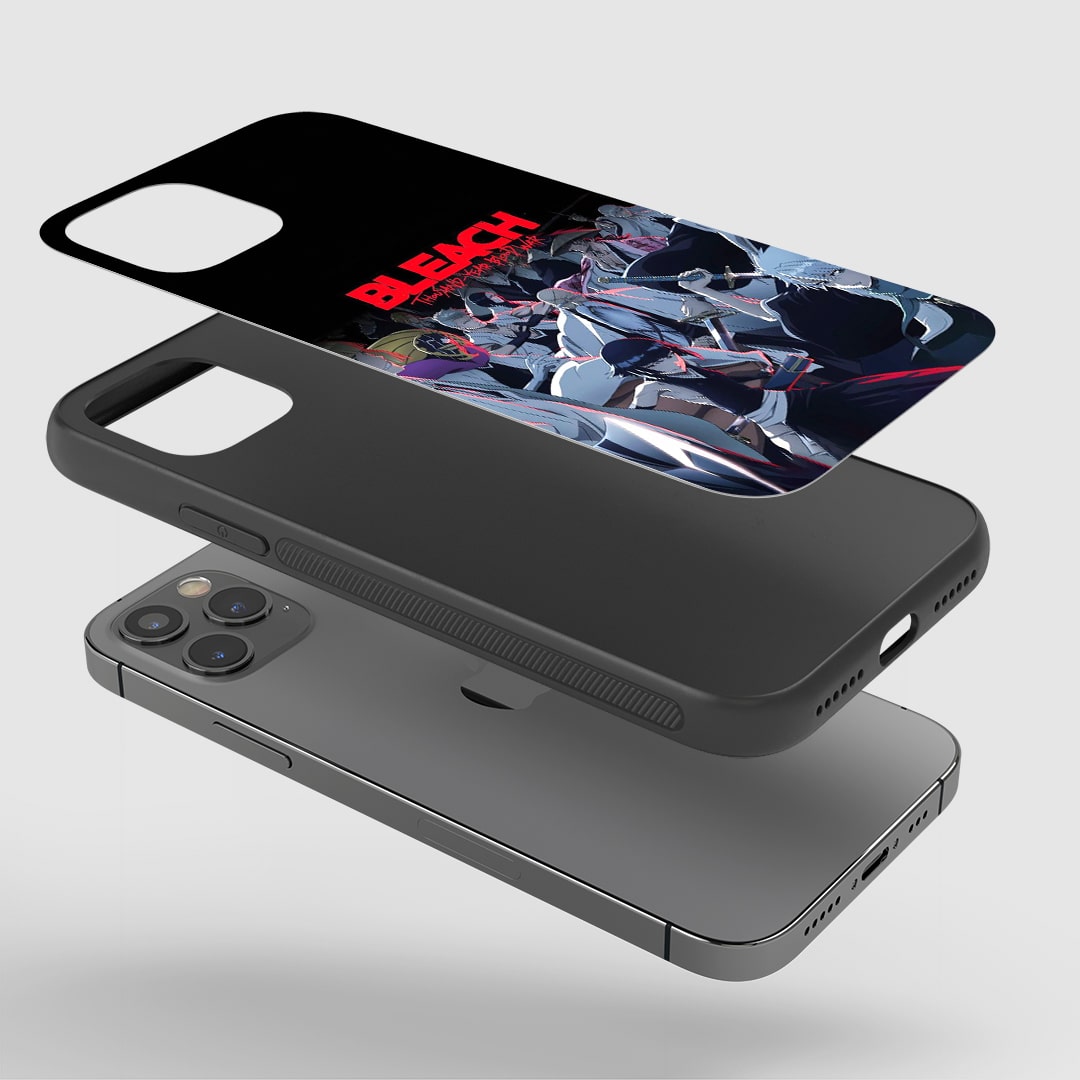 Bleach Thousand Years Phone Case on a smartphone, emphasizing its sleek, protective design.